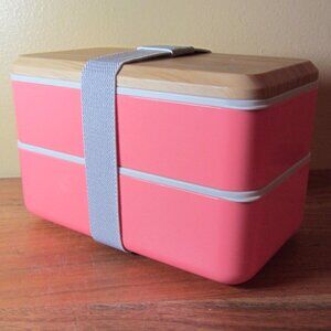 bento lunch box pink Sinnsally (w3889)